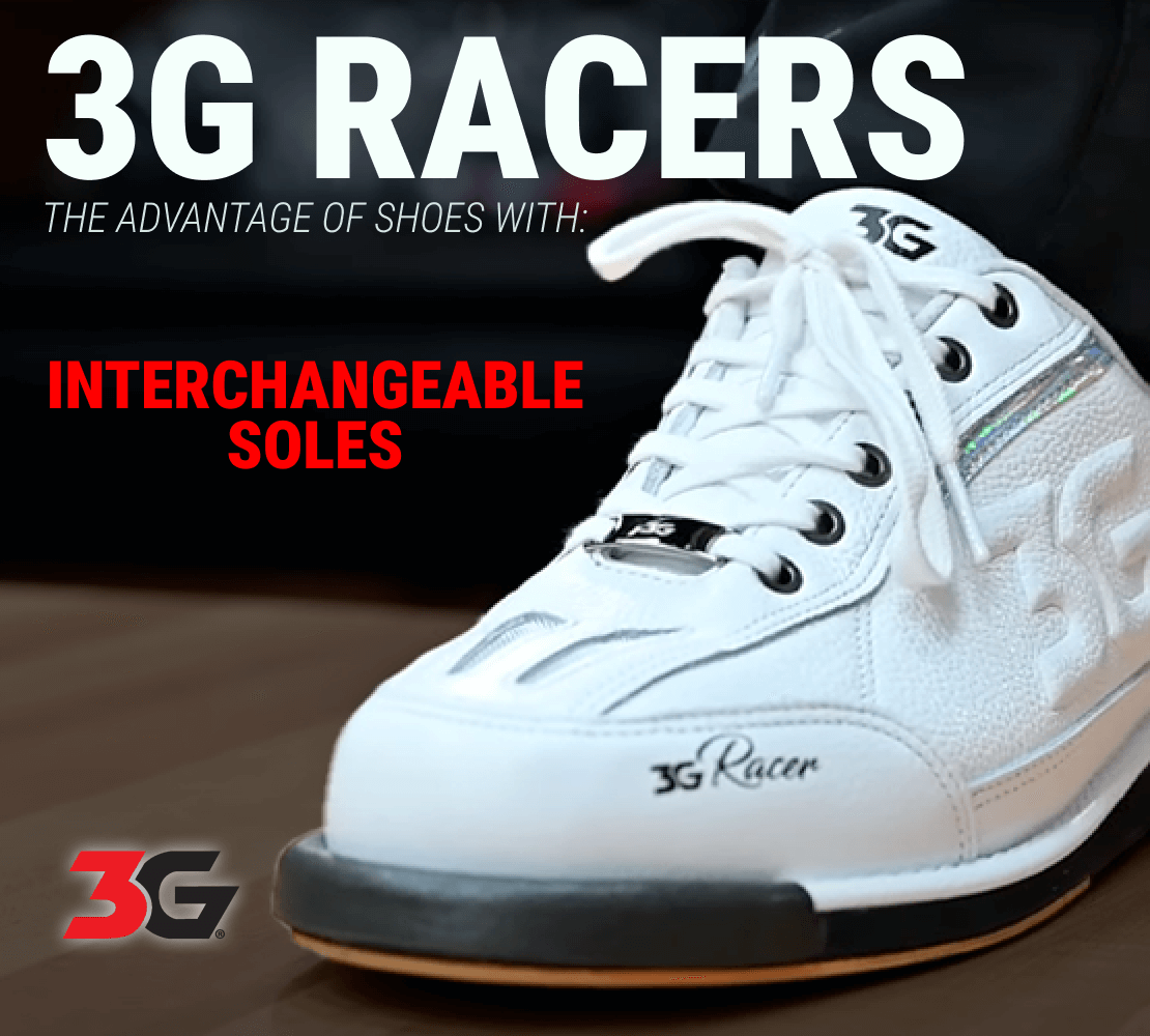 Boost Your Bowling Performance with 3G Racers and Interchangeable Sole